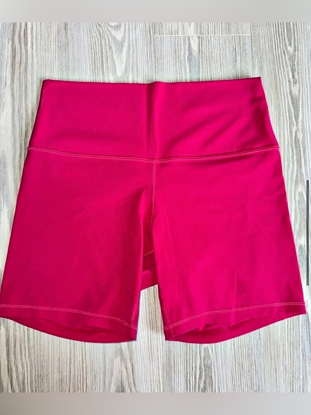 lululemon Align Shorts Berry Rumble - Pink Red Nulu Size 6